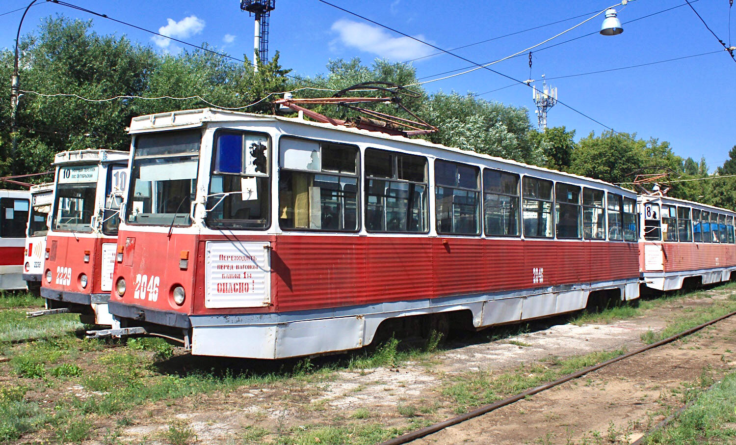Саратов, 71-605 (КТМ-5М3) № 2046 Саратов, 71-605 (КТМ-5М3) № 2046