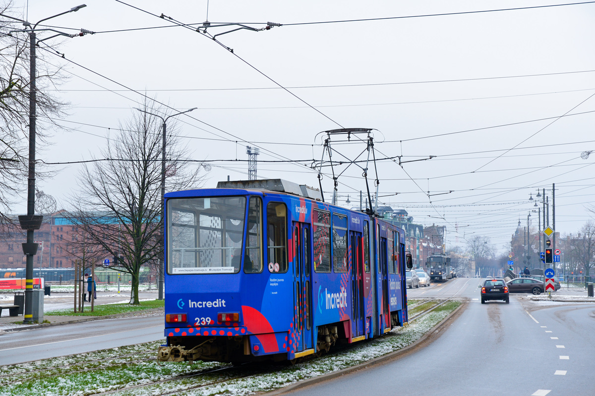 Лиепая, Tatra KT4D № 239