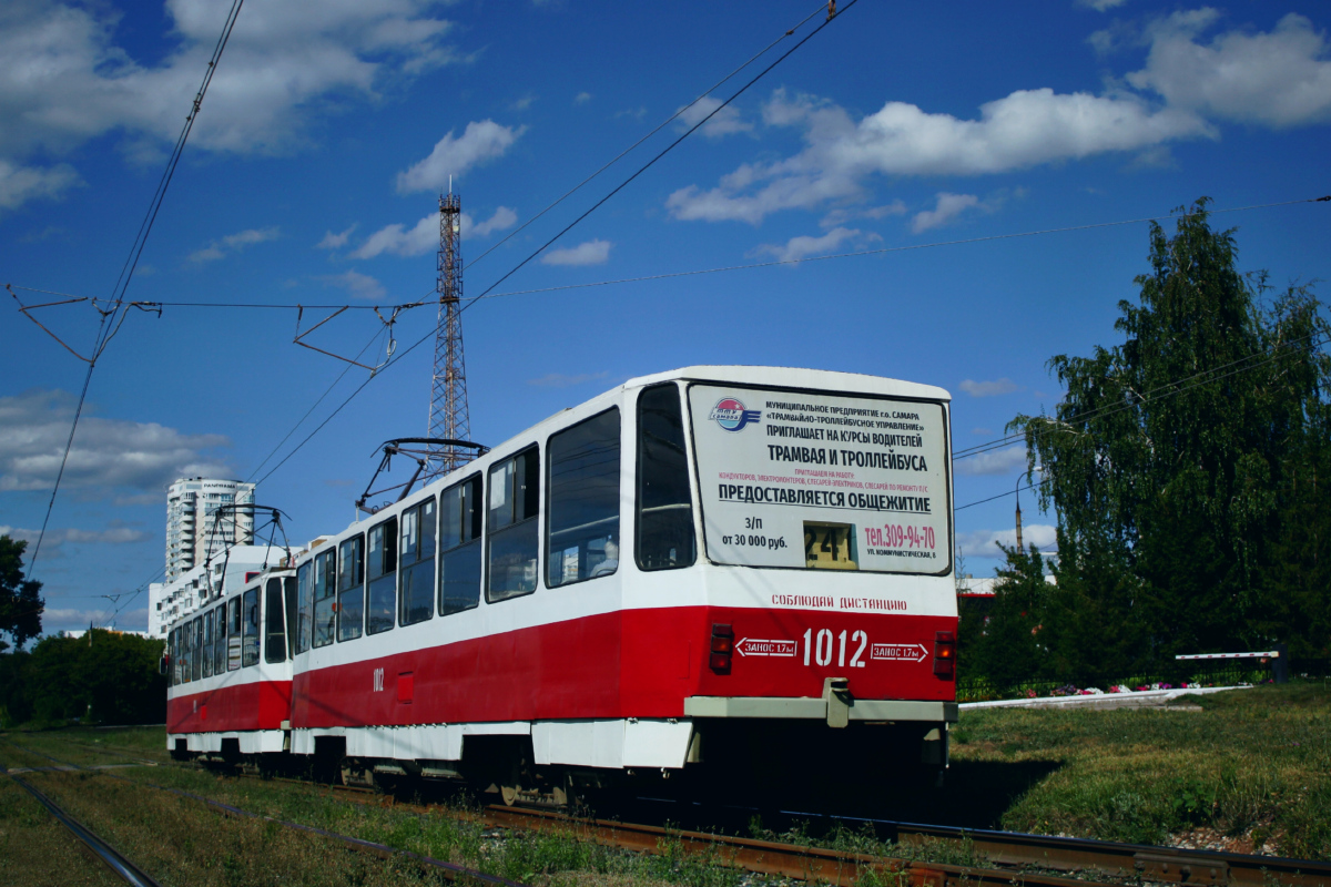 Самара, Tatra T6B5SU № 1012