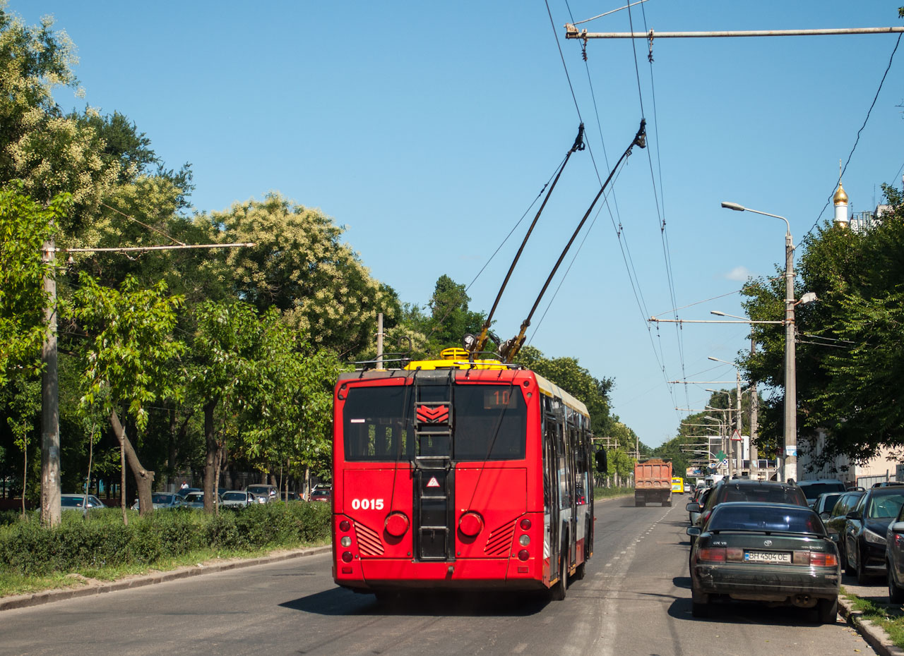 Одесса, БКМ 321 № 0015