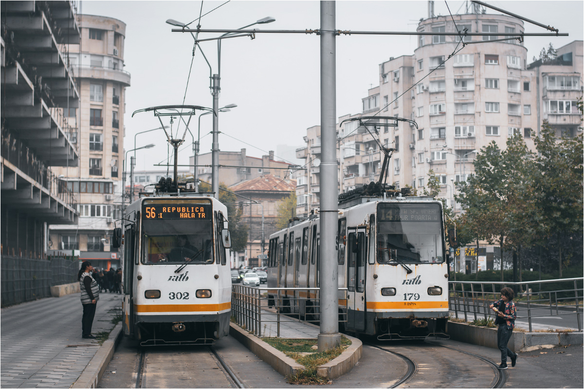 Бухарест - Илфов, URAC V3A-93 № 302; Бухарест - Илфов, URAC V3A-93 № 179