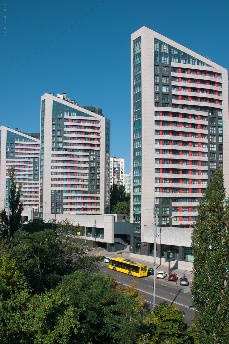 Киев — Троллейбусные линии: Соломенка, Отрадный