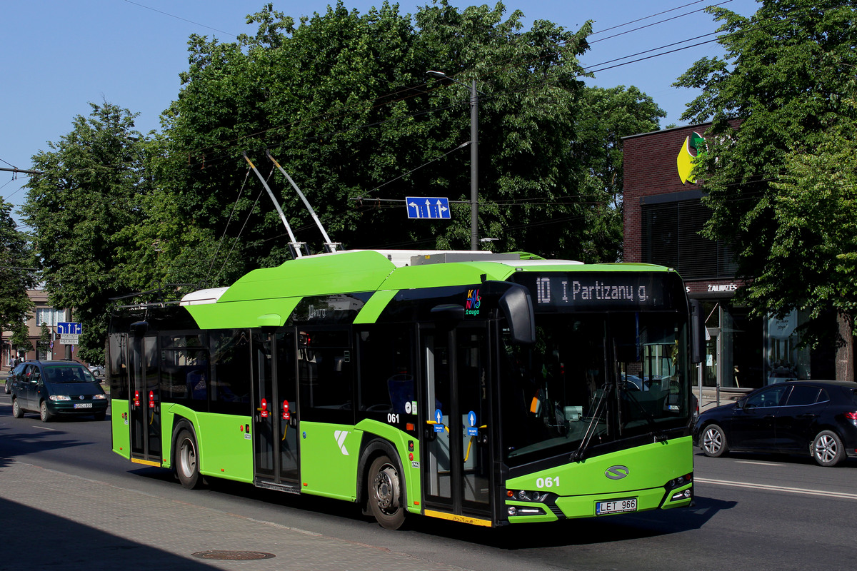 Каунас, Solaris Trollino IV 12 Medcom № 061