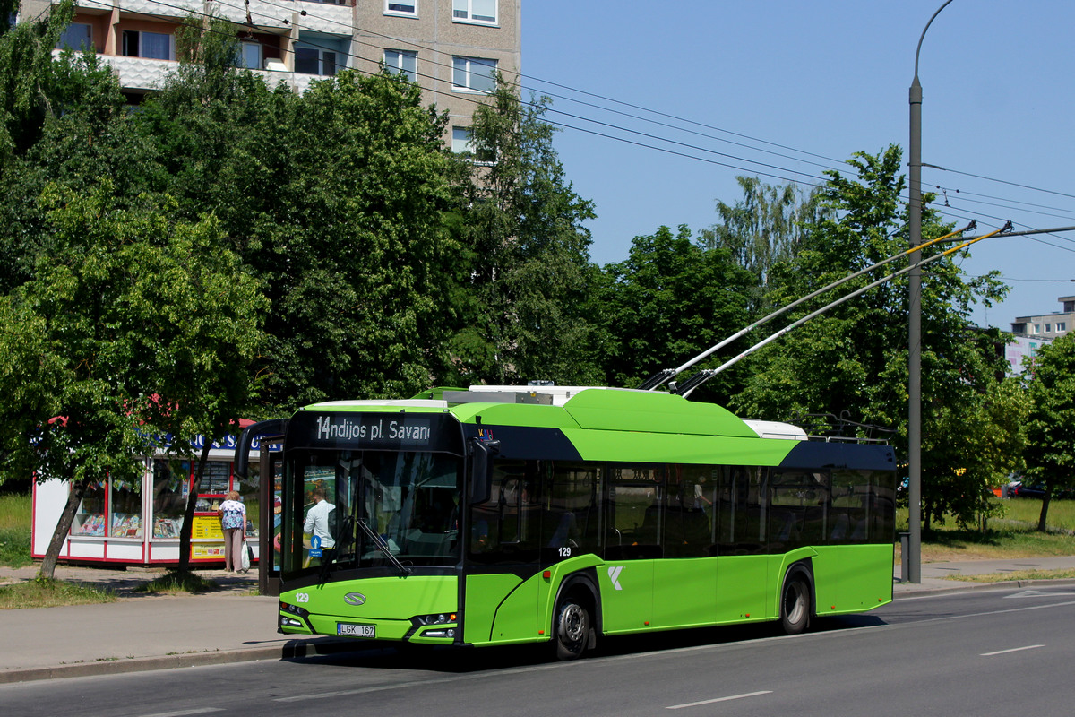 Каунас, Solaris Trollino IV 12 Medcom № 129