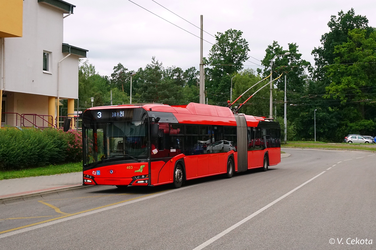 Ческе-Будеёвице, Škoda 27Tr Solaris IV № 403