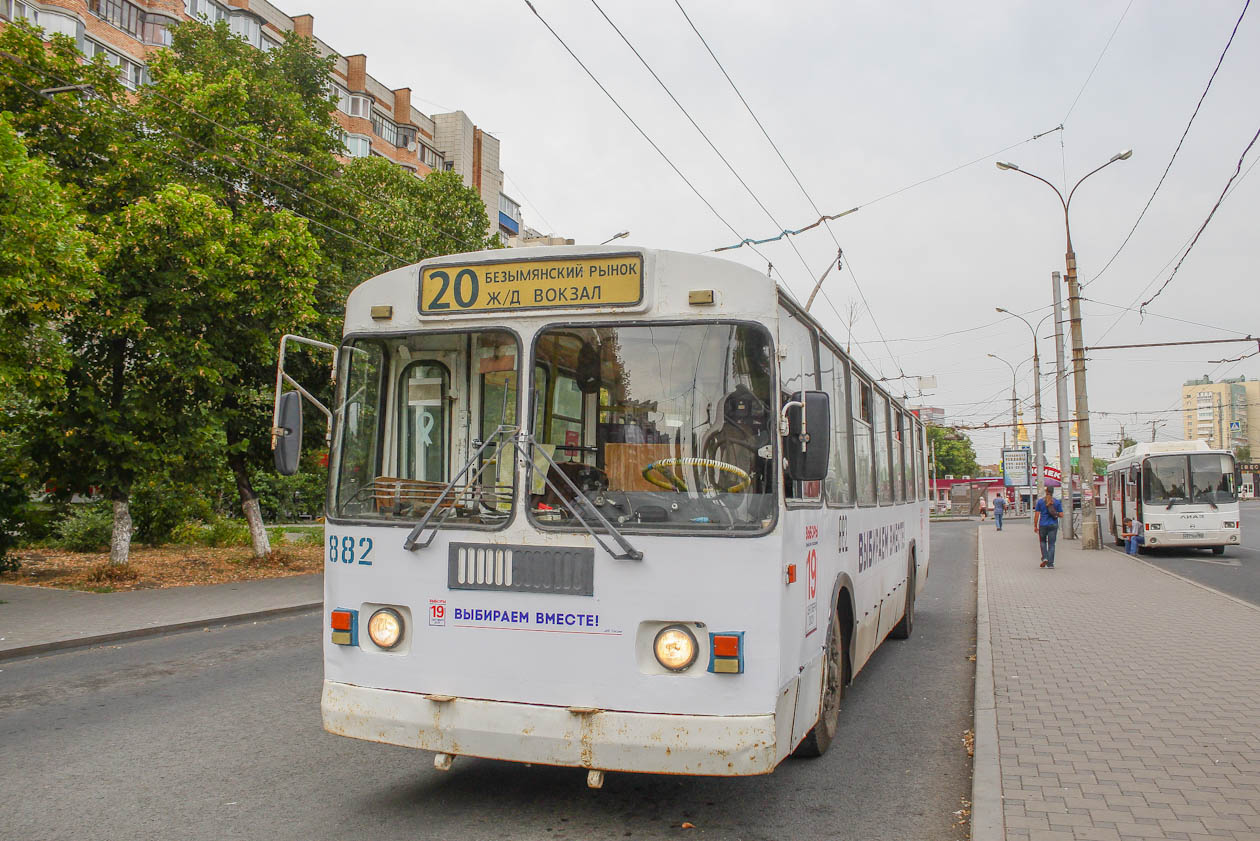 Самара, ЗиУ-682Г [Г00] № 882; Самара — Конечные станции и кольца (троллейбус)