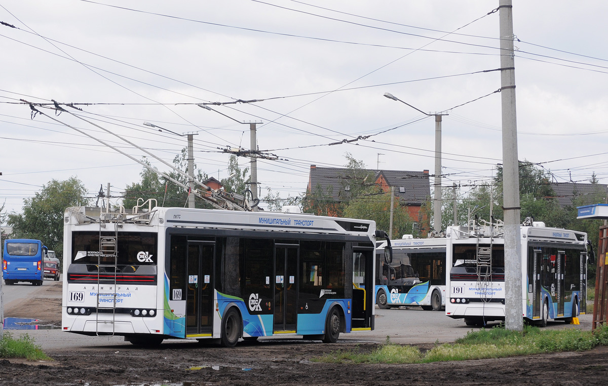 Omsk, PKTS-6281.00 “Admiral” Br. 170; Omsk — End stations and loops