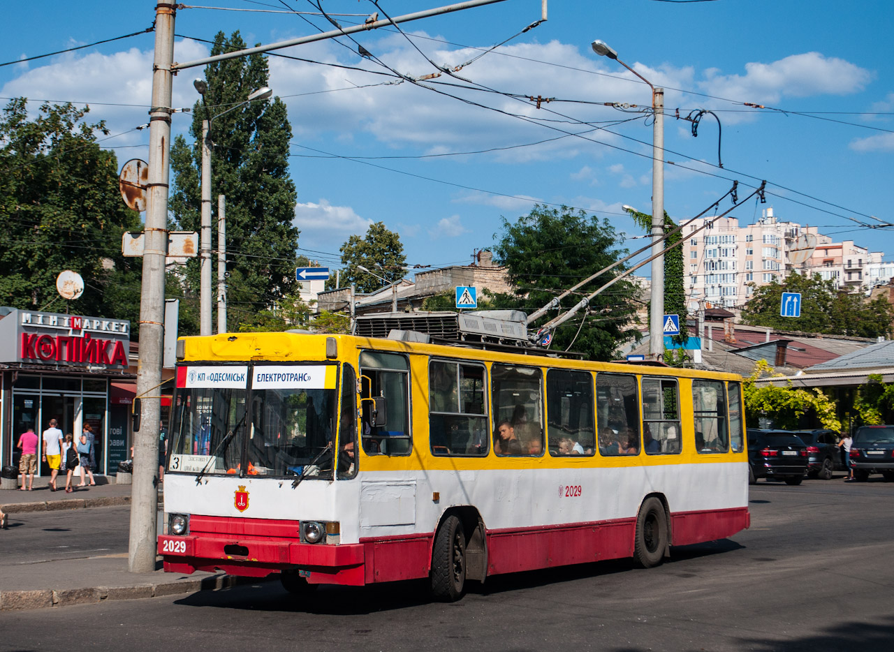 Одесса, ЮМЗ Т1Р (Т2П) № 2029