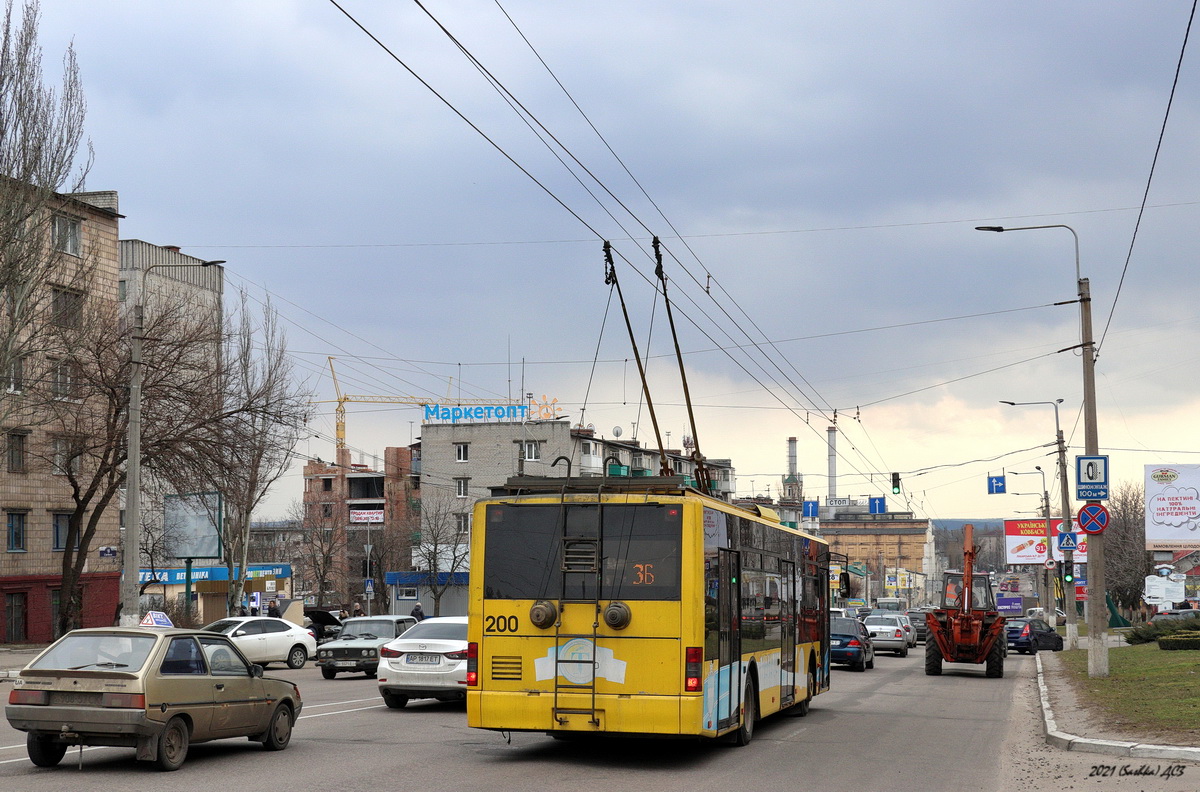 Кременчуг, ЛАЗ E183D1 № 200