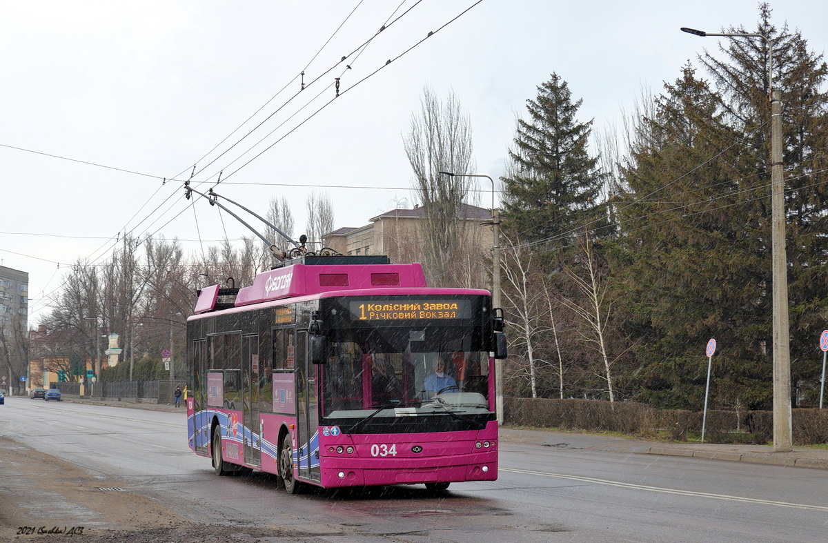 Кременчуг, Богдан Т70117 № 034