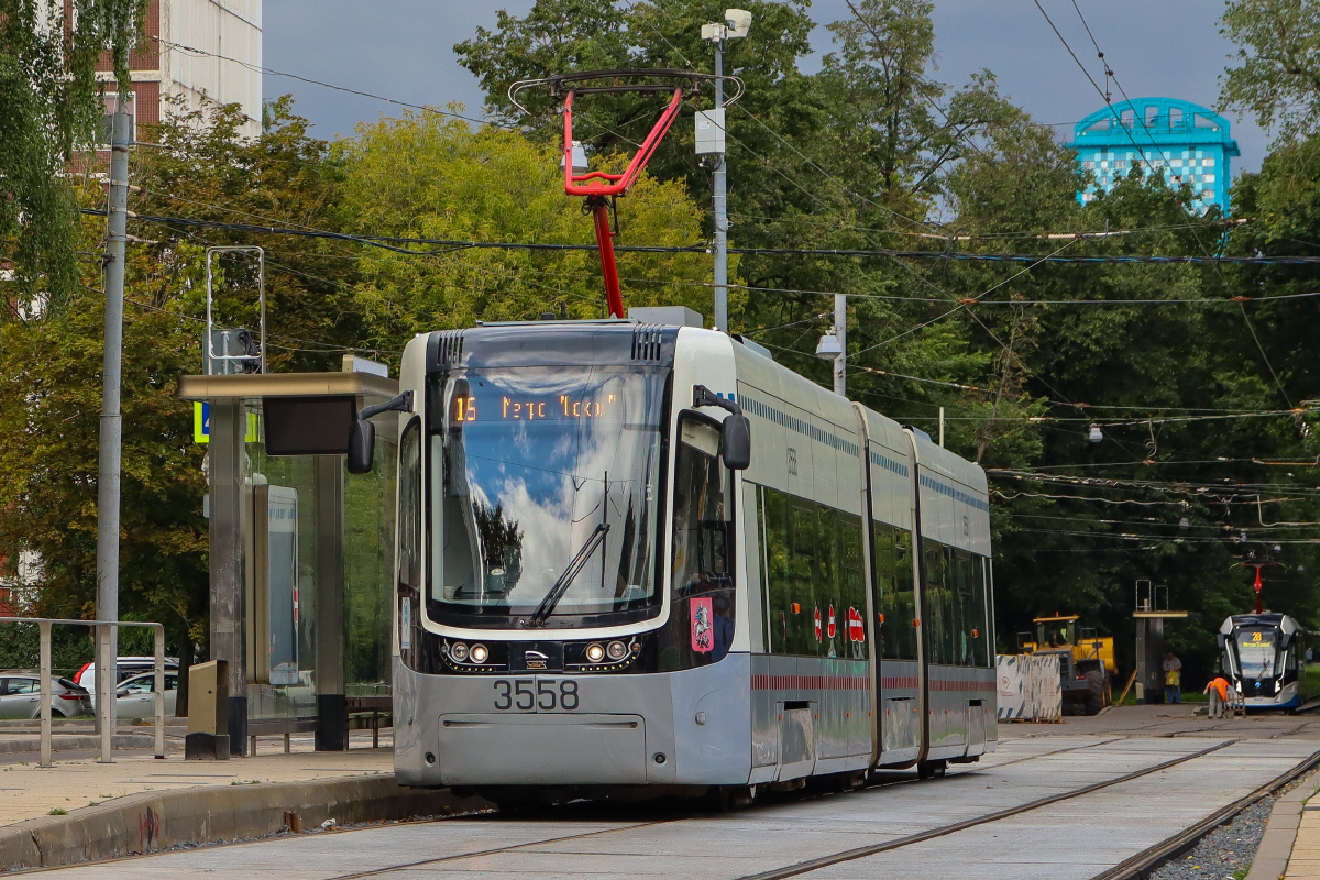 Москва, 71-414 (Pesa Fokstrot) № 3558