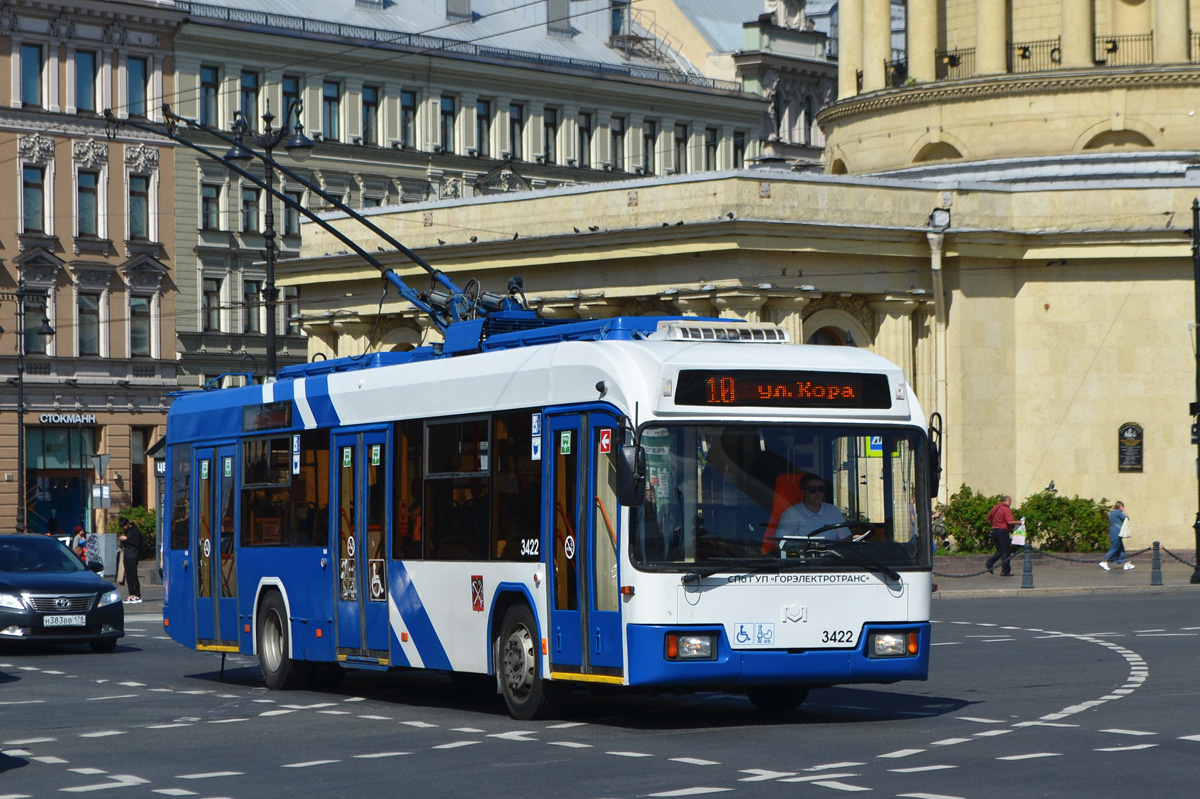 Санкт-Петербург, БКМ 321 № 3422