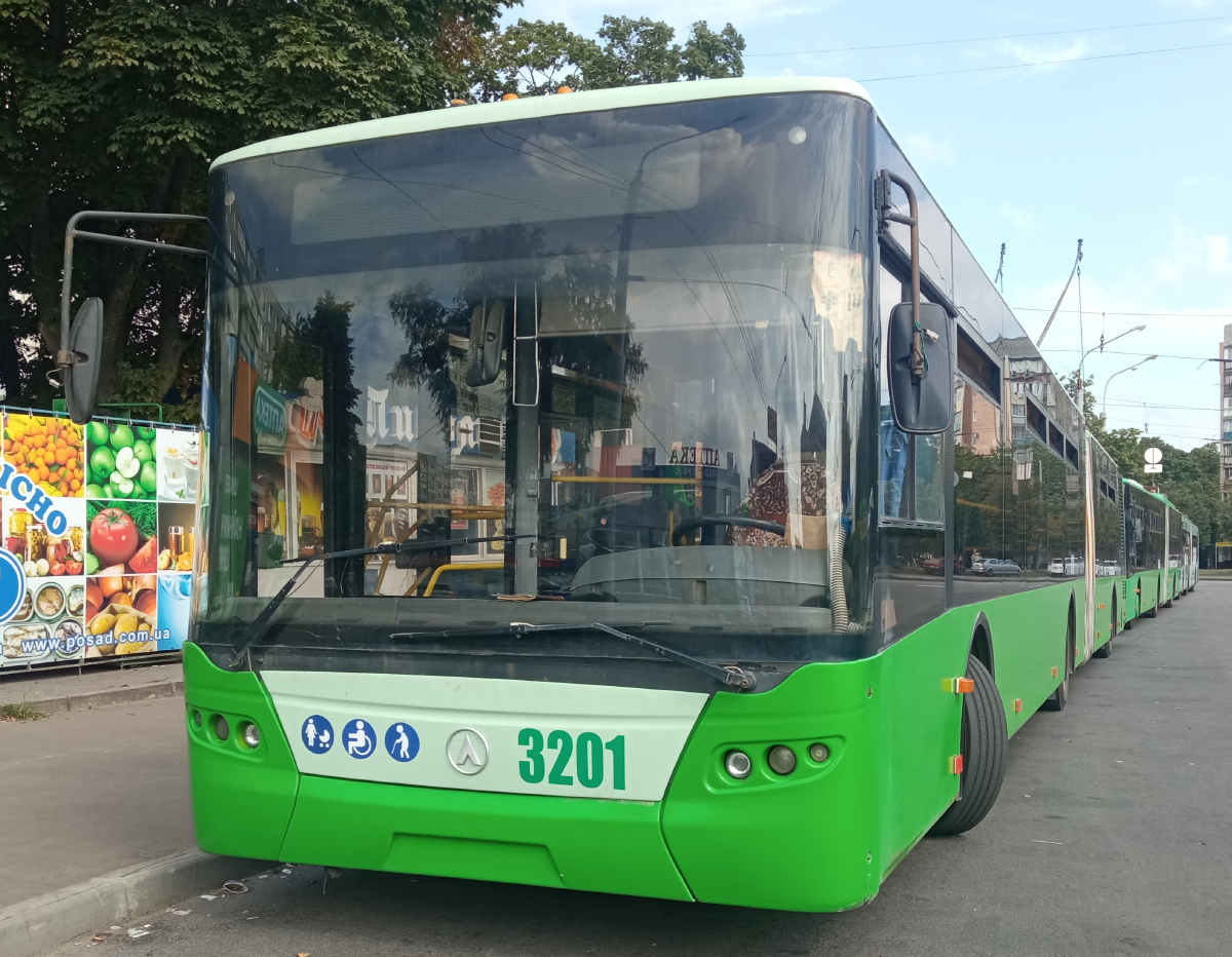 Харьков, ЛАЗ E301D1 № 3201