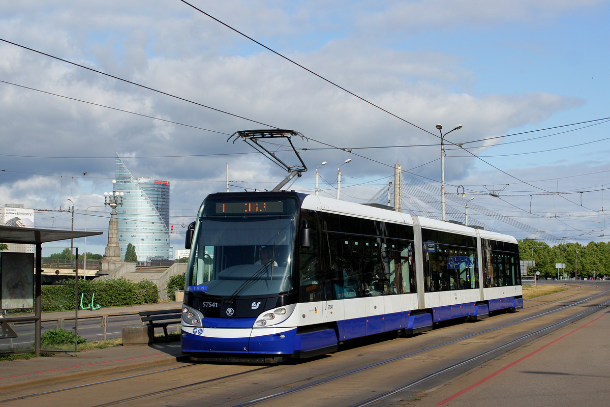 რიგა, Škoda 15T2 ForCity Alfa Riga № 57541