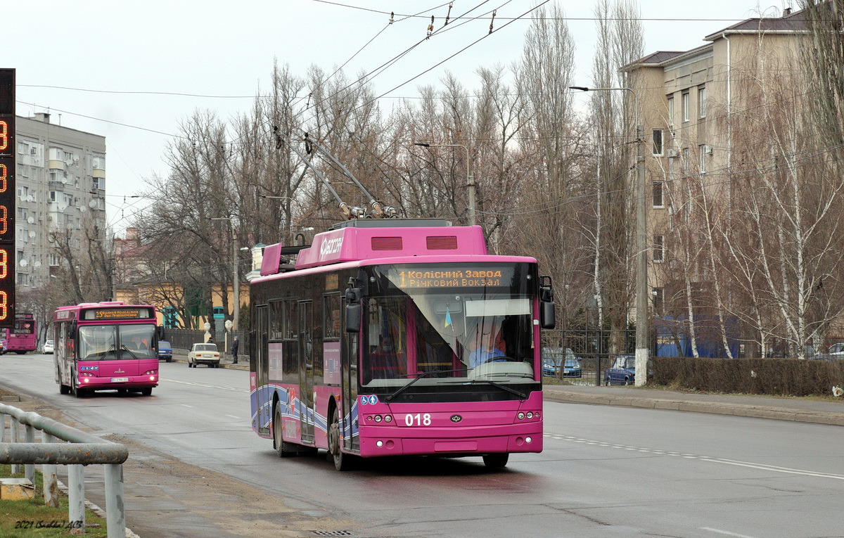 Кременчуг, Богдан Т70117 № 018