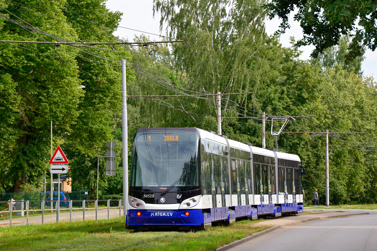 Рига, Škoda 15T2А ForCity Alfa Riga № 58523