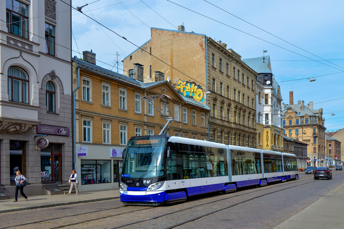 Рига, Škoda 15T2А ForCity Alfa Riga № 58523