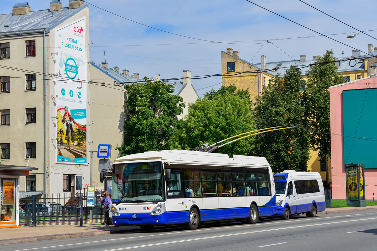Рига, Škoda 24Tr Irisbus Citelis № 28543