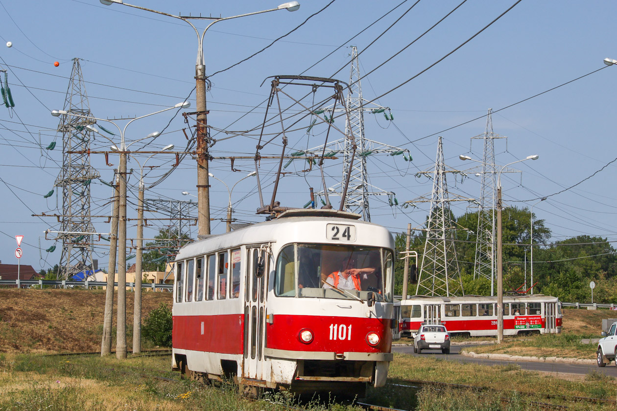 Самара, Tatra T3SU (двухдверная) № 1101
