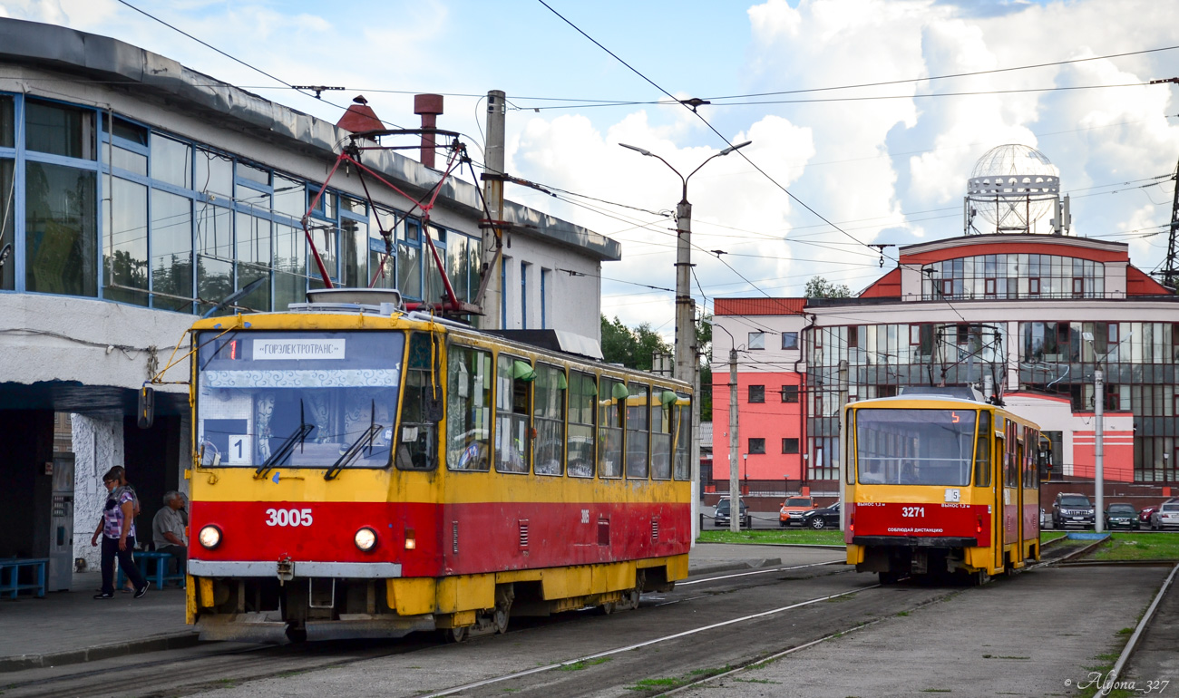 Барнаул, Tatra T6B5SU № 3005; Барнаул, Tatra T6B5SU № 3271 Барнаул, Tatra T6B5SU № 3005; Барнаул, Tatra T6B5SU № 3271