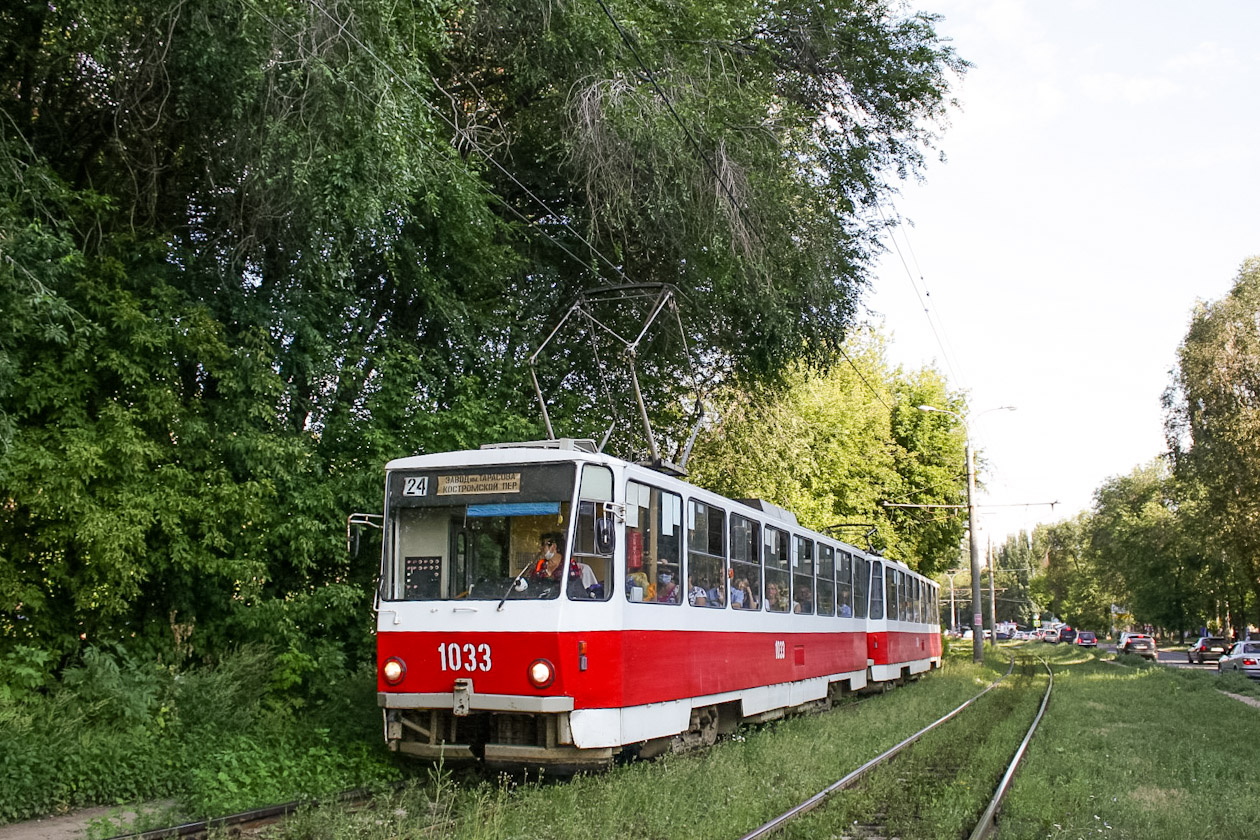 Самара, Tatra T6B5SU № 1033