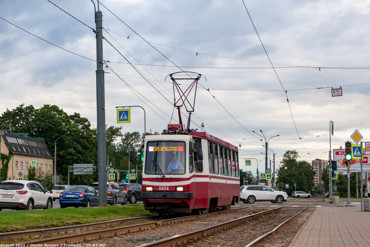 Санкт-Петербург, 71-134К (ЛМ-99К) № 0424