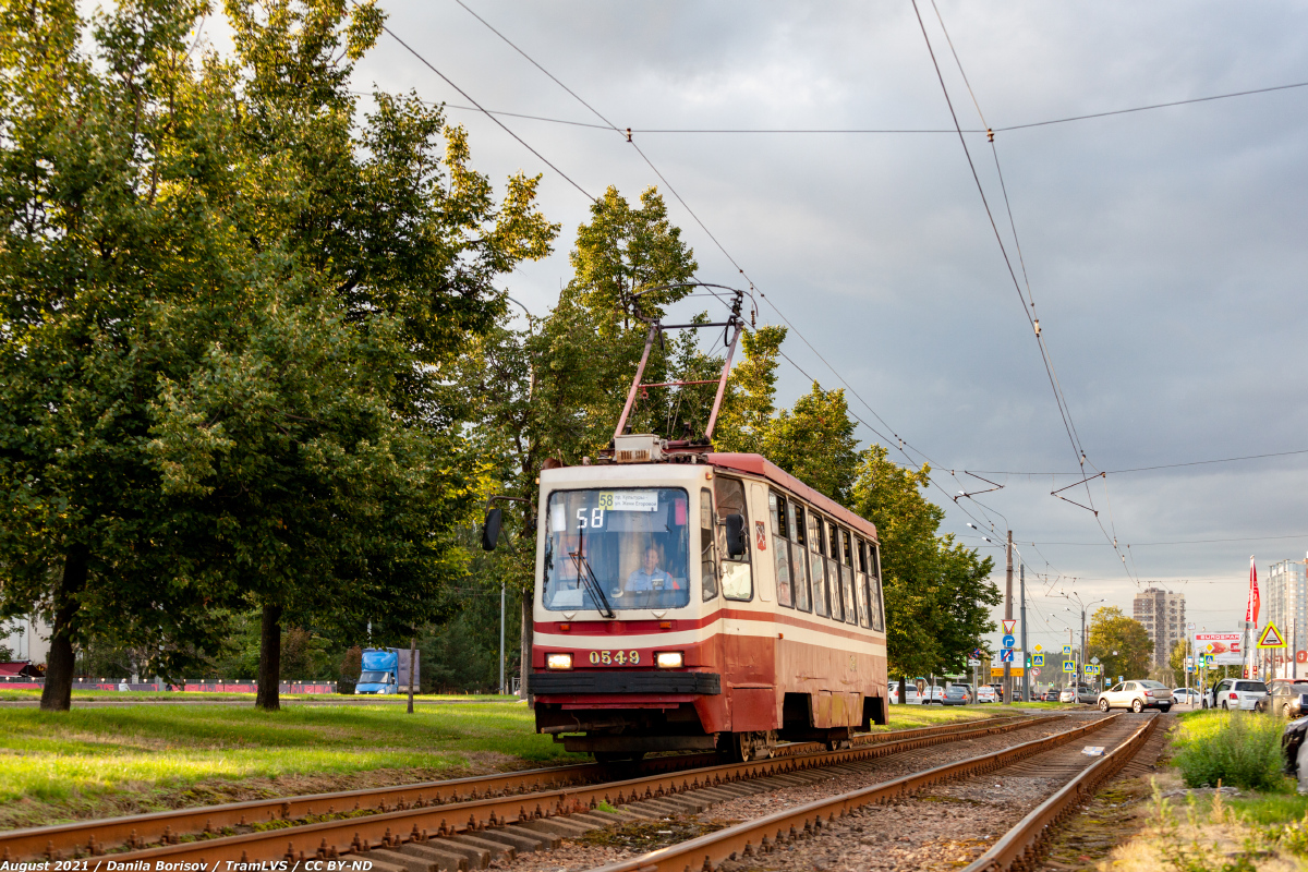 Санкт-Петербург, 71-134А (ЛМ-99АВ) № 0549