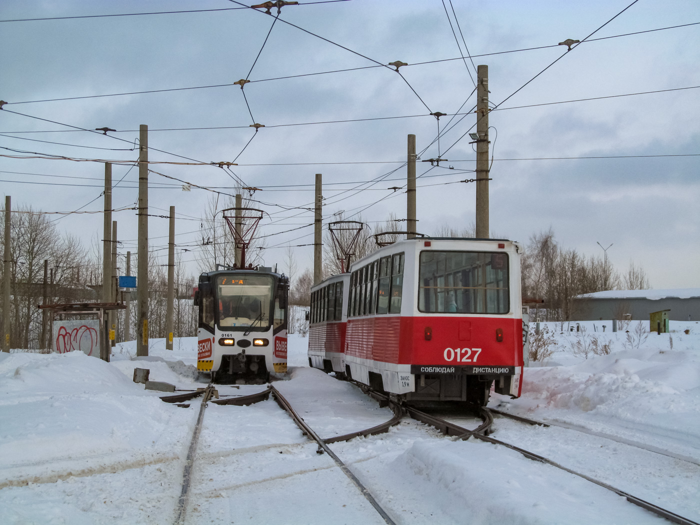 Набережные Челны, 71-619А № 0161; Набережные Челны, 71-605А № 0127