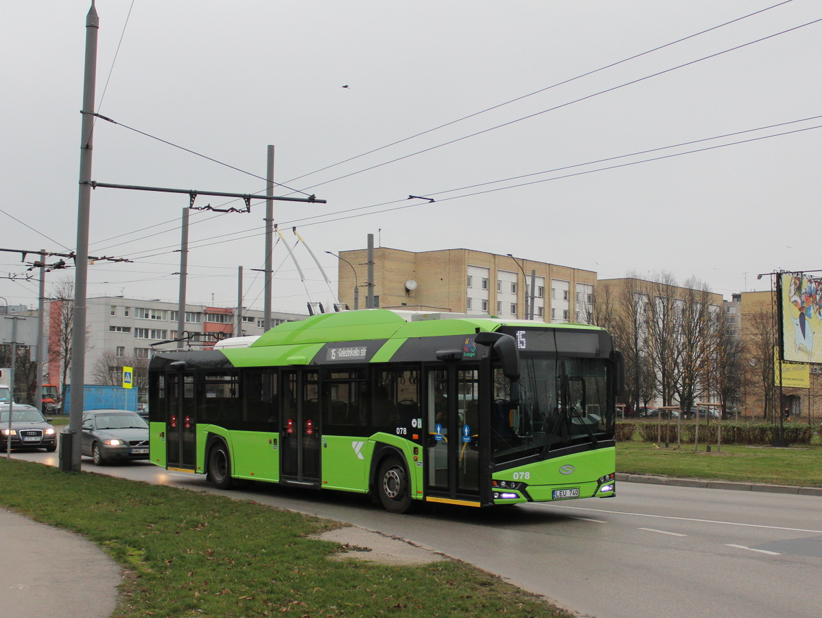 Каунас, Solaris Trollino IV 12 Medcom № 078