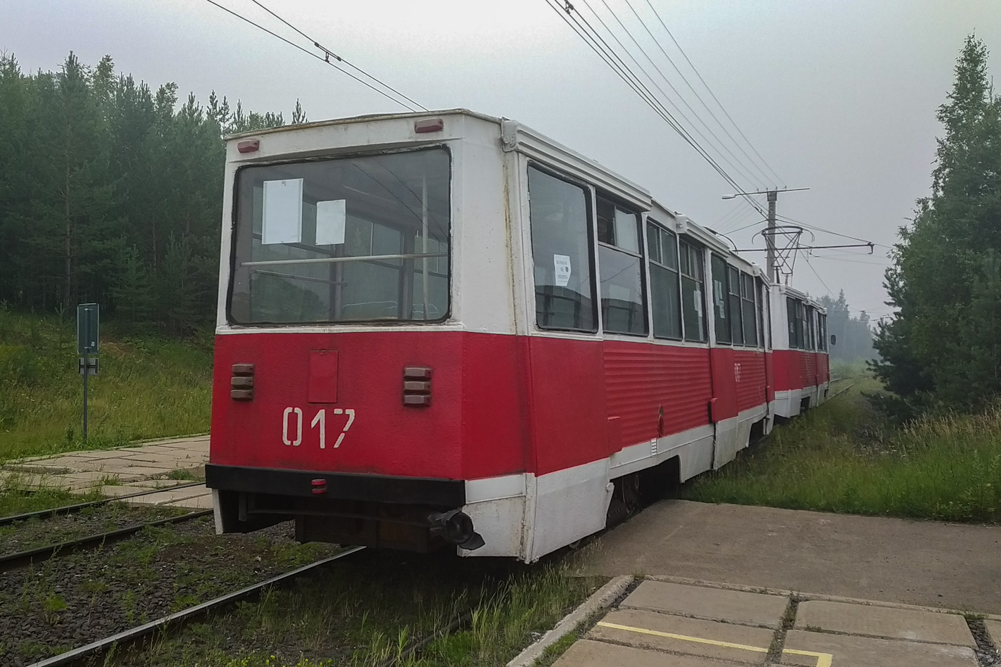 Усть-Илимск, 71-605 (КТМ-5М3) № 017