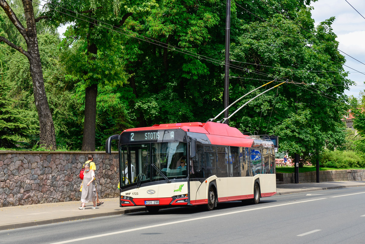 Vilnius, Solaris Trollino IV 12 Škoda Nr. 1723