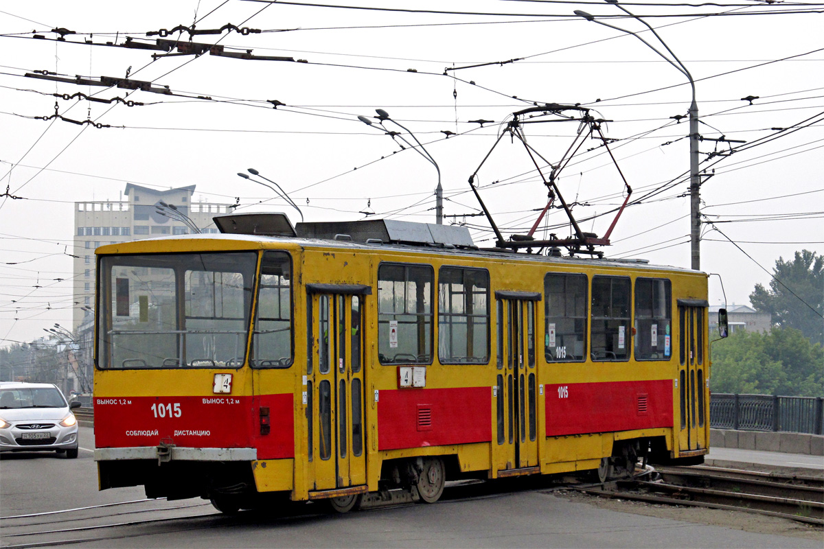 Барнаул, Tatra T6B5SU № 1015