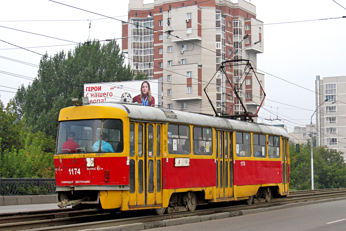 Barnaul, Tatra T3SU Nr. 1174
