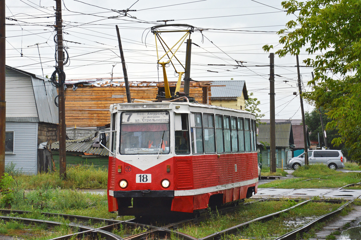 Омск, 71-605 (КТМ-5М3) № 18
