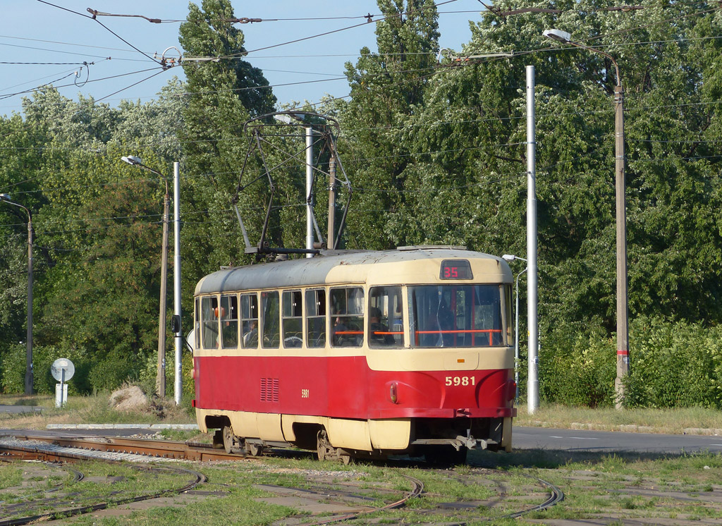 Кіеў, Tatra T3P № 5981