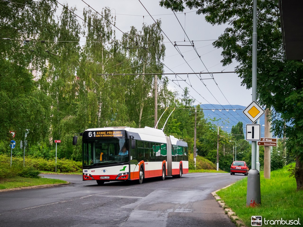 Усти-над-Лабем, Škoda 27Tr Solaris IV № 627