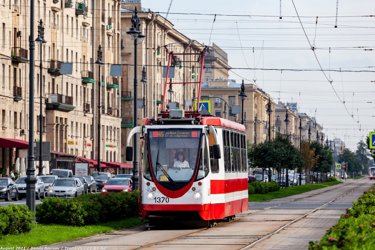 Санкт-Петербург, 71-134А (ЛМ-99АВН) № 1370