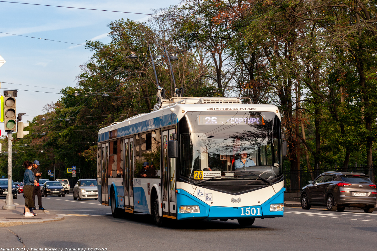 Санкт-Петербург, БКМ 321 № 1501