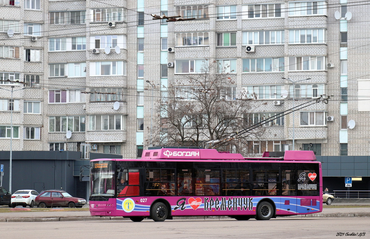 Кременчуг, Богдан Т70117 № 027