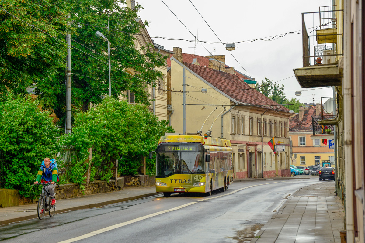 Вильнюс, Solaris Trollino II 15 AC № 2687