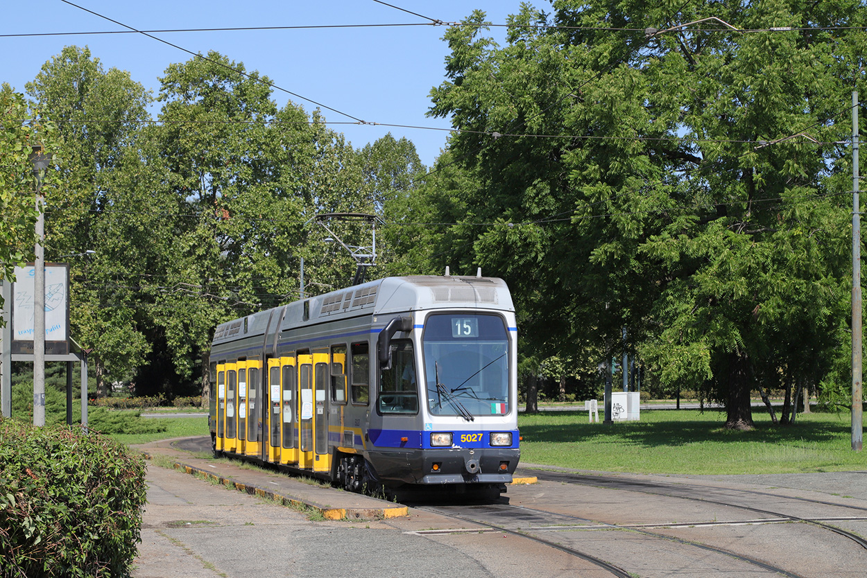 Turin, GTT series 5000 № 5027 Turin, GTT series 5000 № 5027