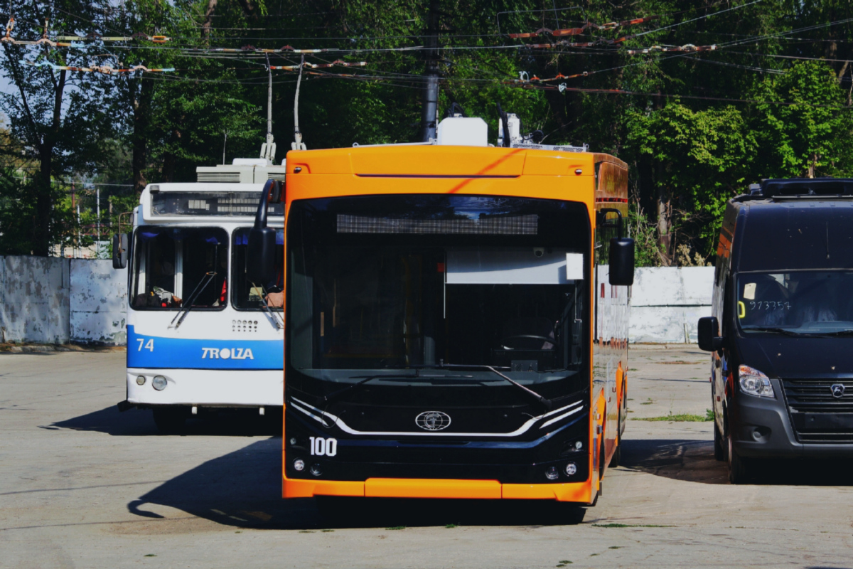 Самара, ПКТС-6281.00 «Адмирал» № 100; Самара — Троллейбусное депо № 2