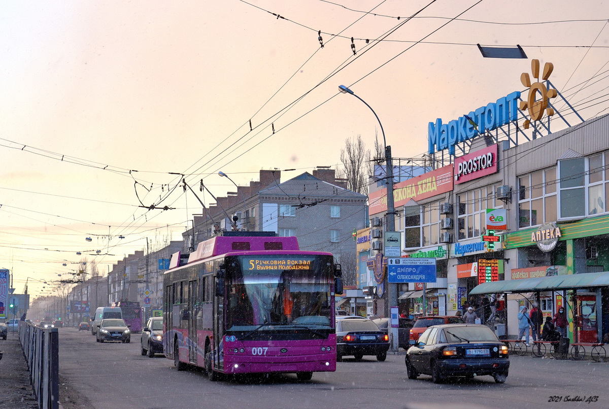 Кременчуг, Богдан Т70117 № 007