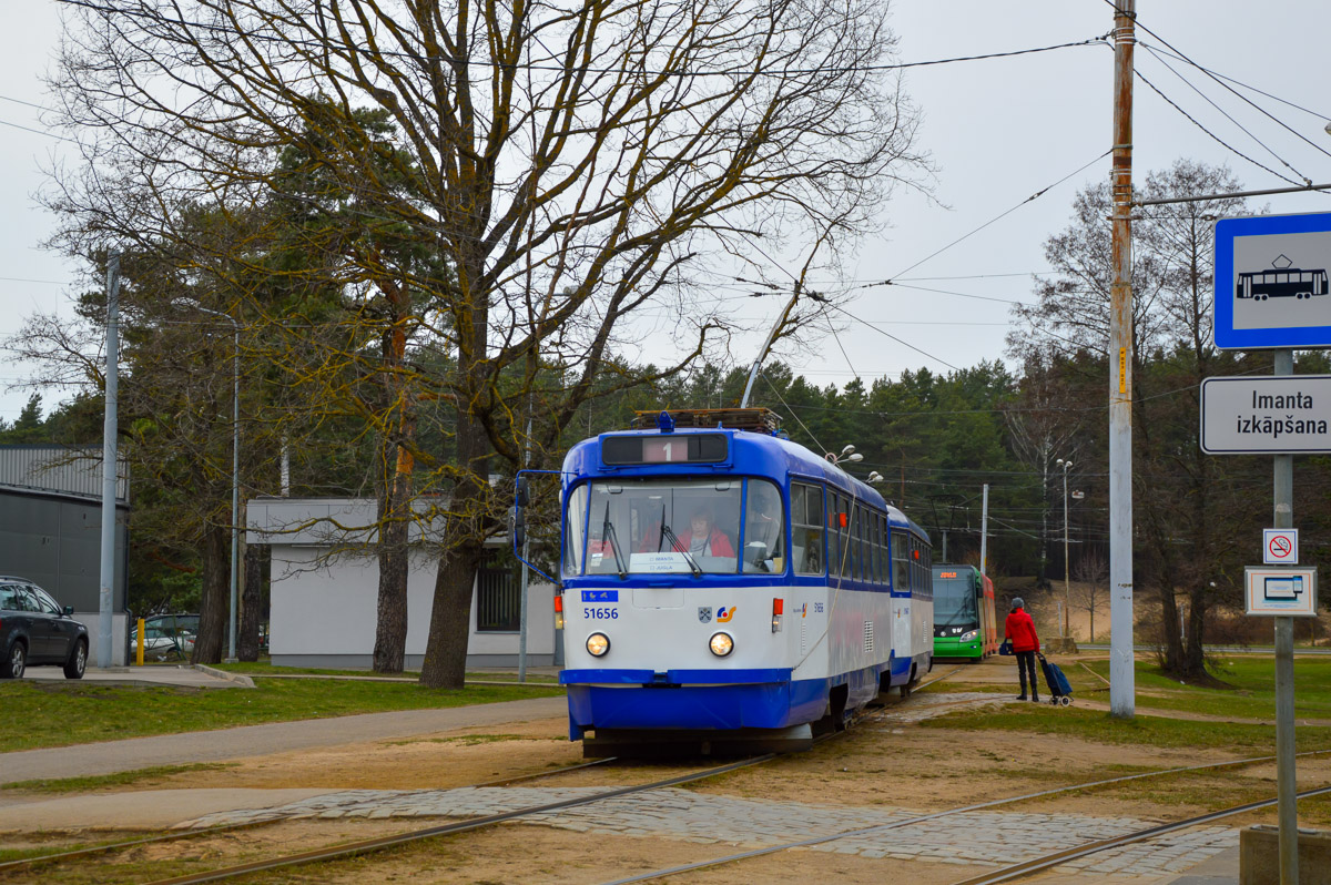 Рига, Tatra T3A № 51656