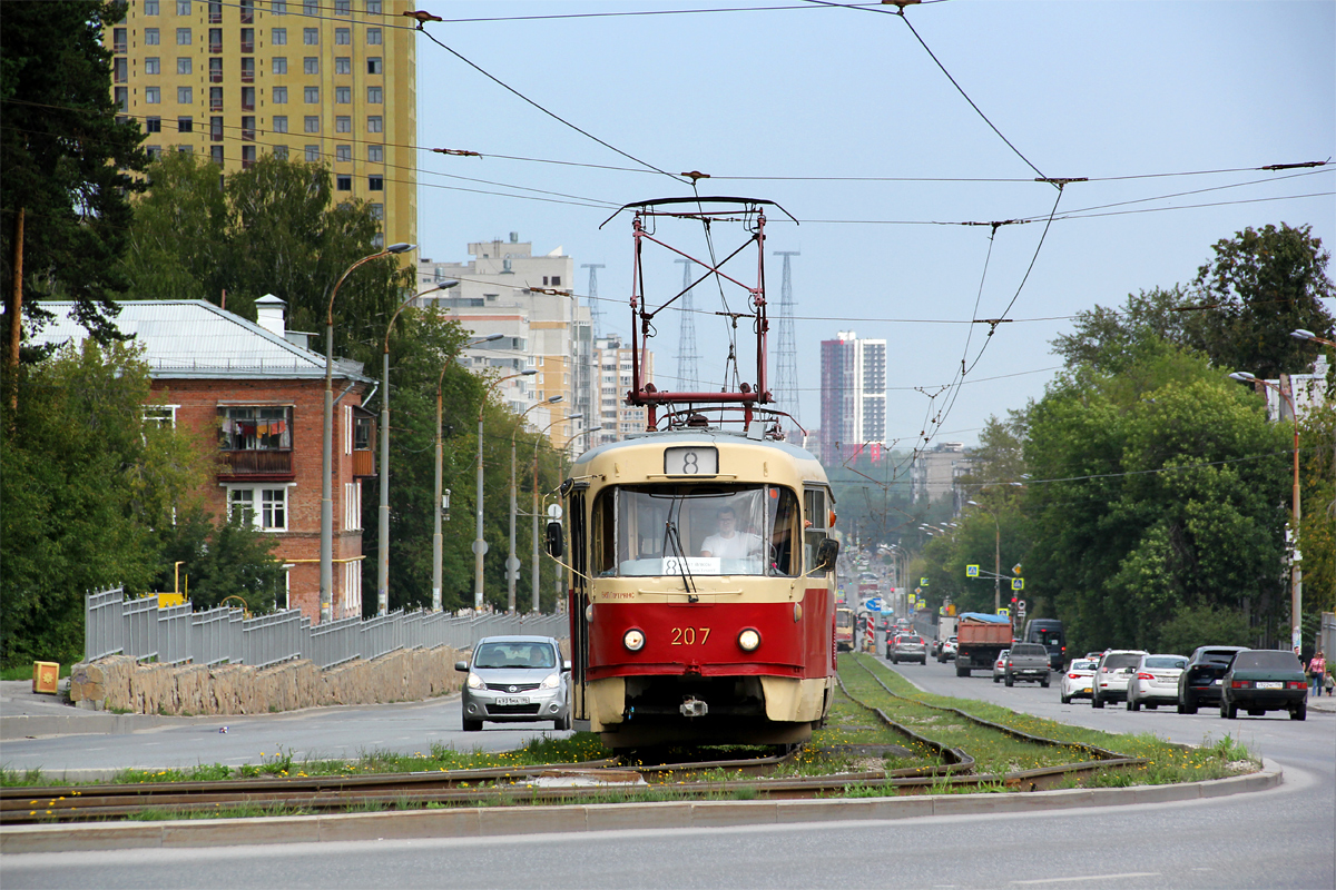 Екатеринбург, Tatra T3SU № 207