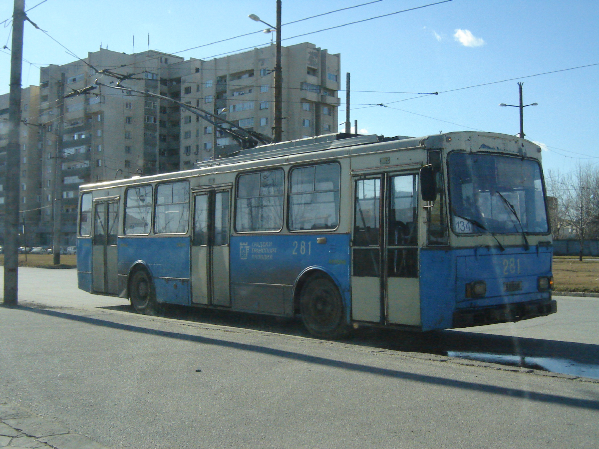 Пловдив, Škoda 14Tr06 № 281