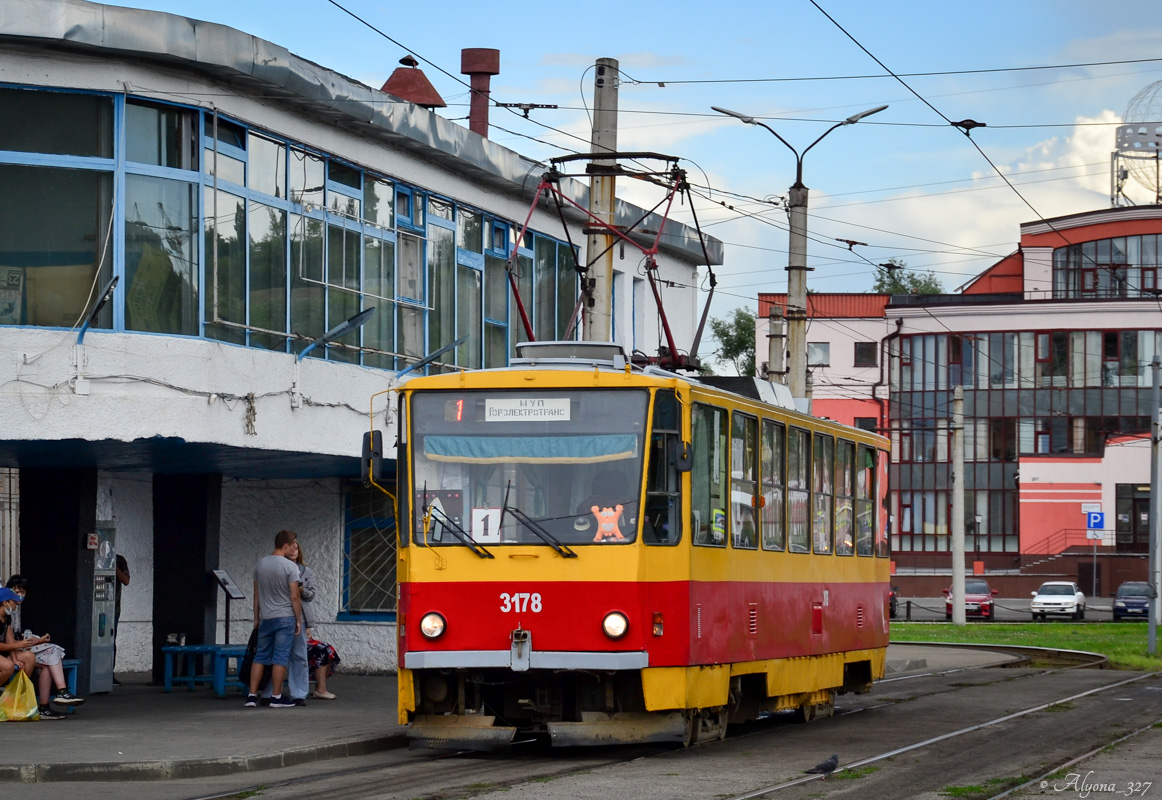 Барнаул, Tatra T6B5SU № 3178