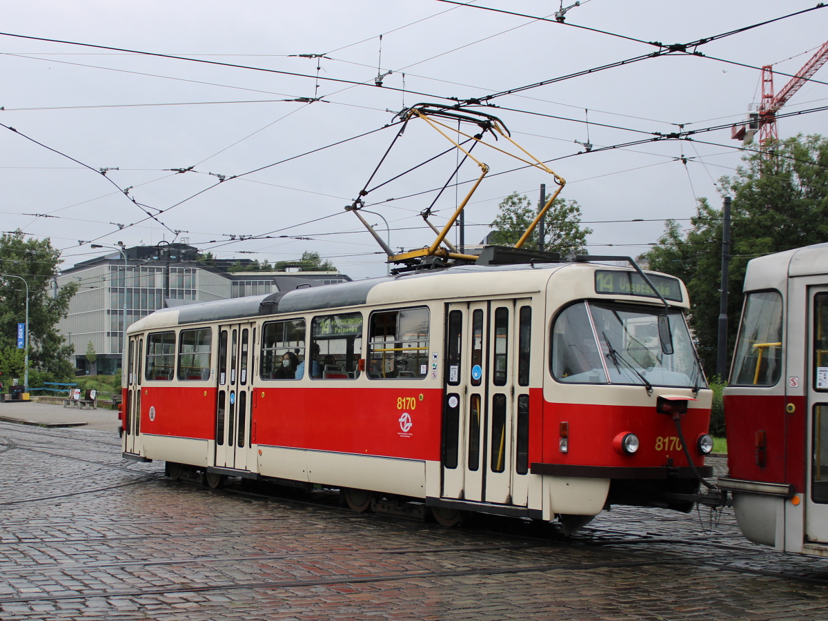 Прага, Tatra T3R.PV № 8170