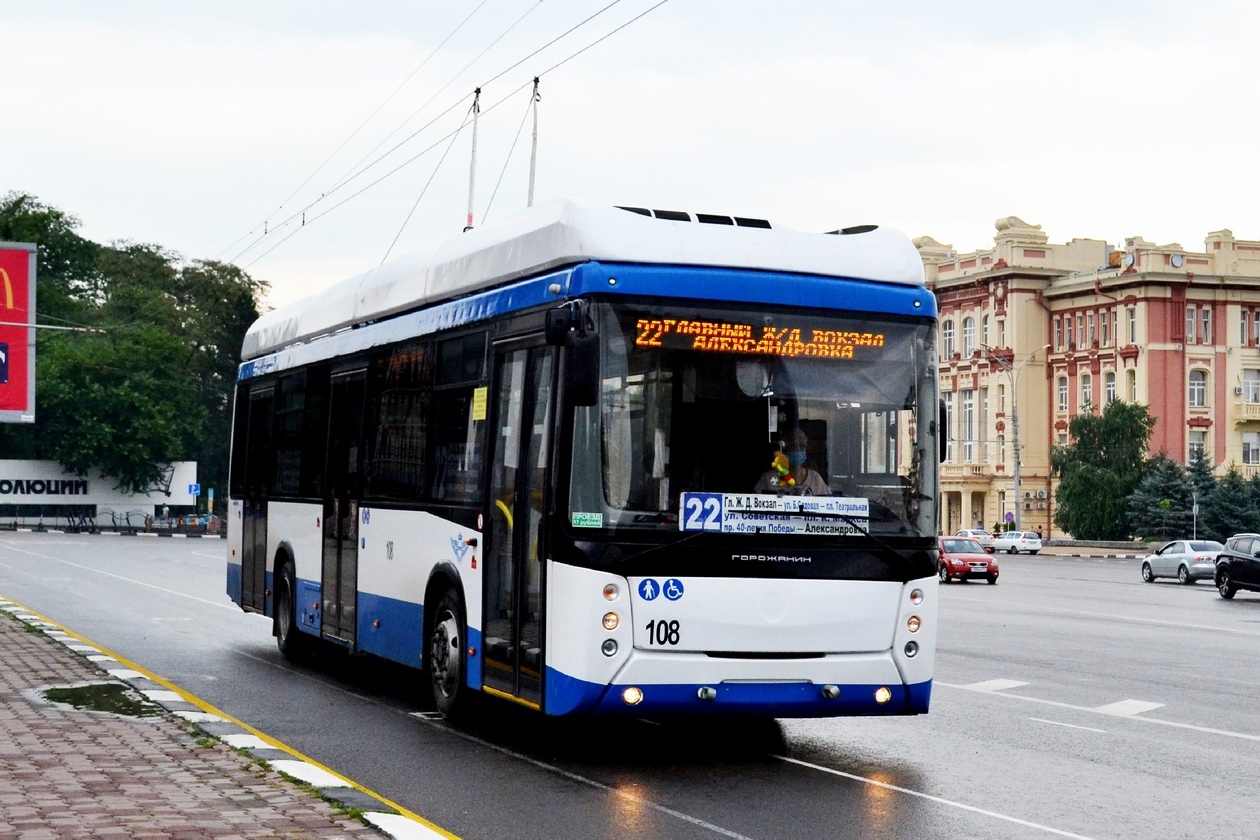 Ростов-на-Дону, УТТЗ-6241-10-02 «Горожанин» № 108