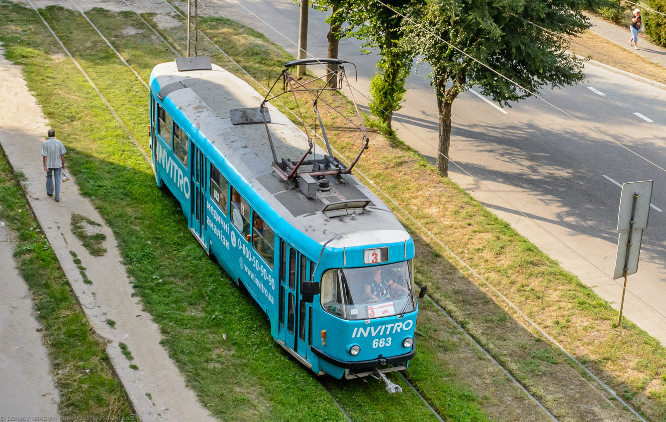 Каменское, Tatra T3SUCS № 663